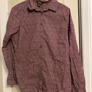 Men's Purple Patterned Shirt